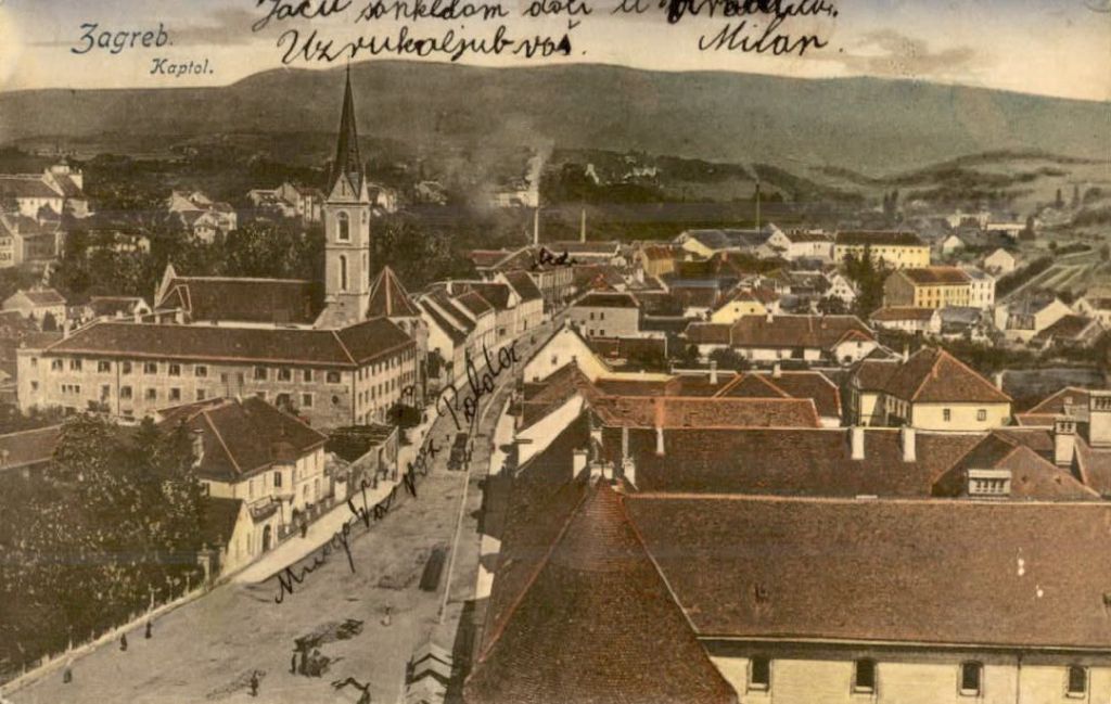 Kaptol oko 1918. godine